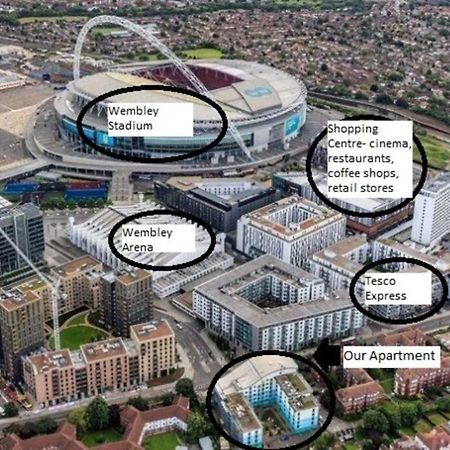 Stylish Wembley Stadium And Ovo Arena Apartment, London Eksteriør billede