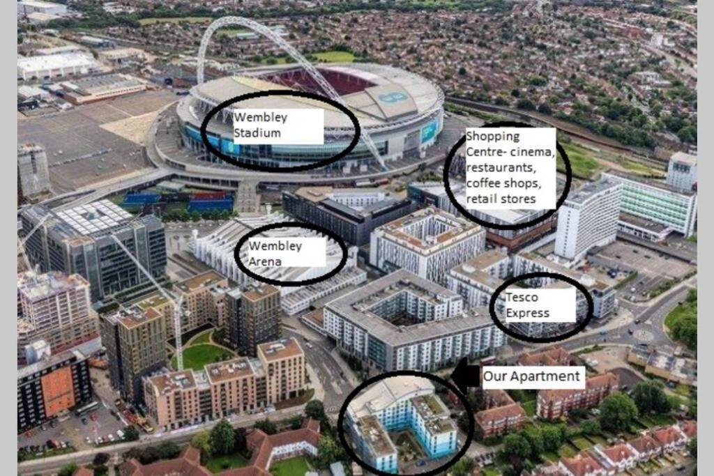 Stylish Wembley Stadium And Ovo Arena Apartment, London Eksteriør billede
